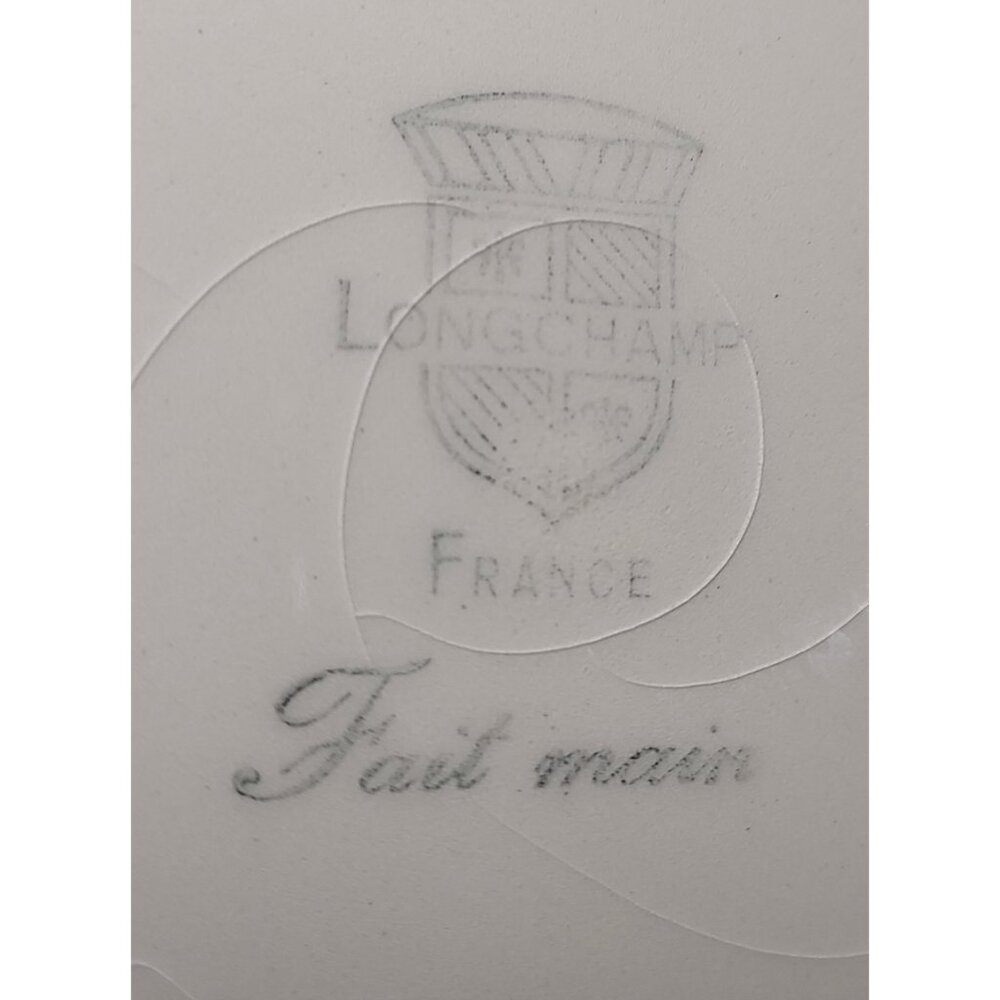 Plate France 10" Quimper Decorative Scallop Edge Hand Painted French Country - Picture 8 of 8